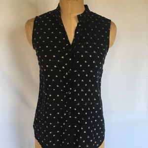 Lucky Brand Ikat Sleeveless top blouse